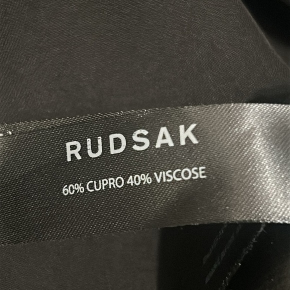 Rudsak Black Hi-Low Shift Dress Short Sleeve Size M - Picture 8 of 15